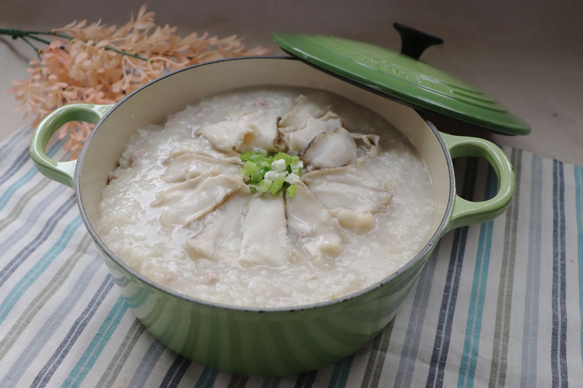 鮑魚片粥(鍋)